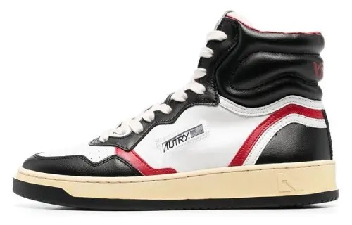 AUTRY Panelled High-top Sneakers