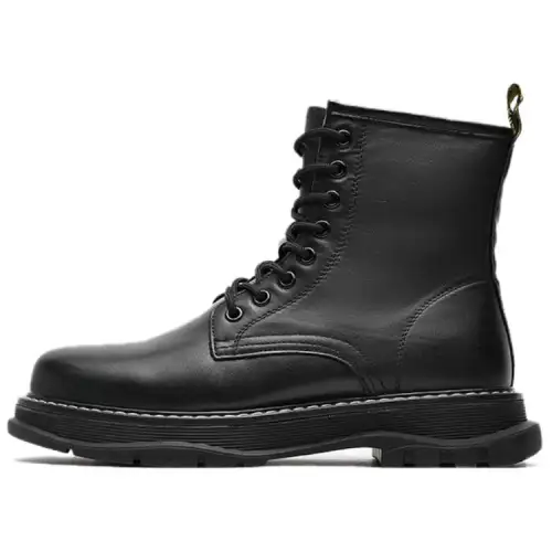 JANE HARLOW Combat Boots Men's Black