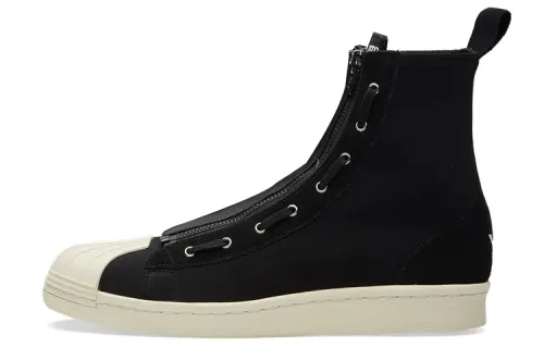 Y 3 Yohji Yamamoto Pro Zip Classic Stylish Skateboarding Shoes Unisex Black