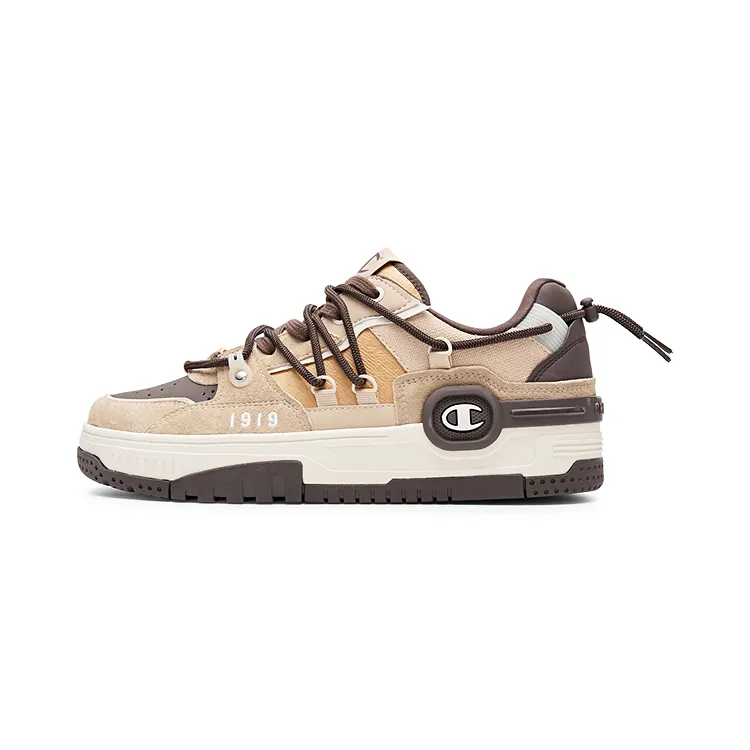 Champion Headphone Shoes Low top Skateboard Shoes Men's Sesame Brown/Baroque Brown