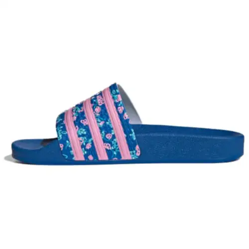 Adidas Adilette Kseniaschnaider Slides Blue True Pink Off White