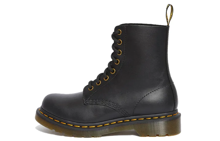 Dr. Martens 1460 Pascal Wanama 8 Combat Boots Black Unisex Women's