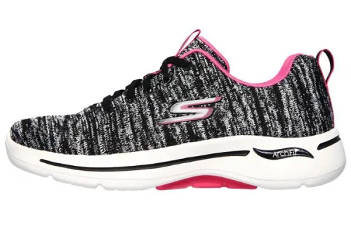 Skechers Casual Shoes Women's Low Top Gray/Pink