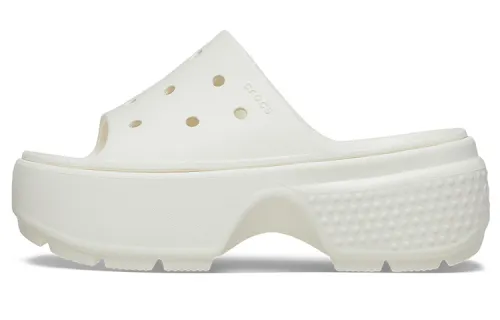 Crocs Stomp Slides 'White' Women's