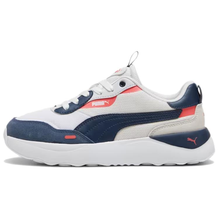 PUMA Runtamed Soft And Comfortable Low top Casual Shoes Women's White Blue
