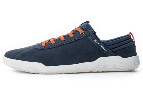 CAT Women's Casual Shoes Unisex Low Top Navy Blue