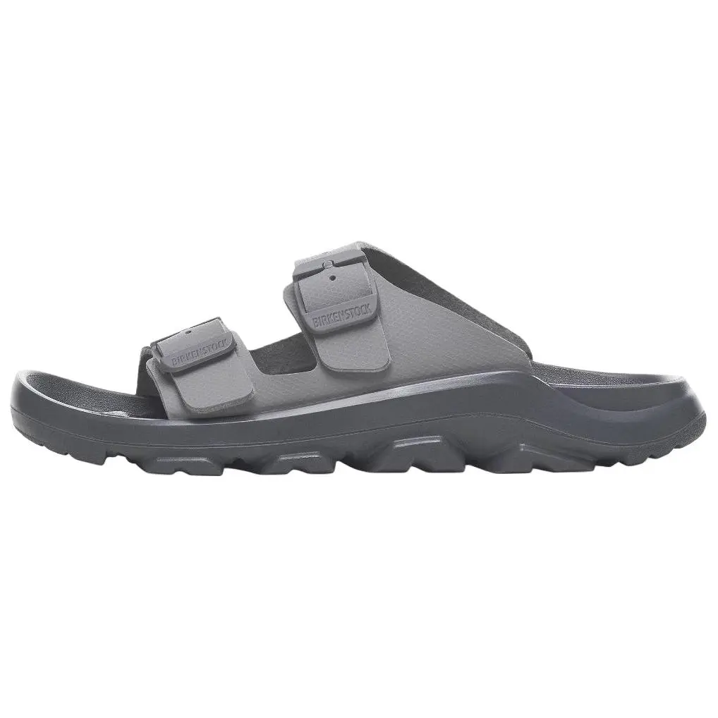 Birkenstock Abrasion Resistant Slide Slippers Unisex Gray