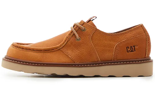 CAT ROSTER Collection Leather Outdoor Boots Men's Bright Brown