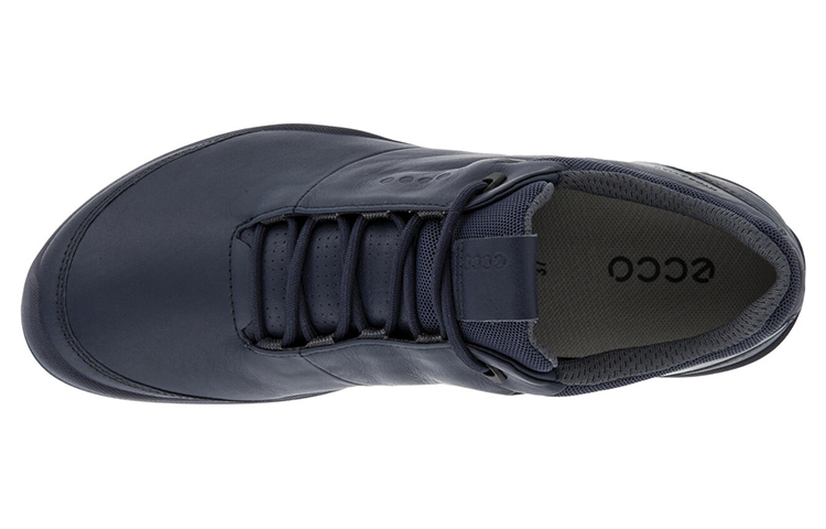 Ecco Leather Low top Running Shoes Women’s Blue