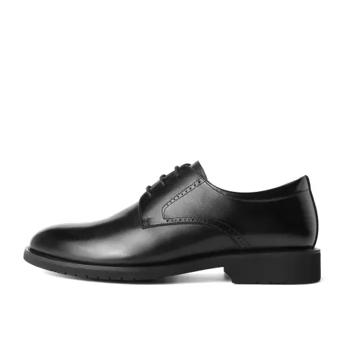 BELLE Dress Shoes Men's Low Top Black/Brown