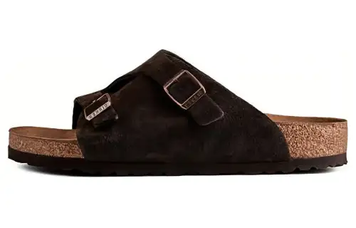 Birkenstock Slide Slippers Men's Mocha