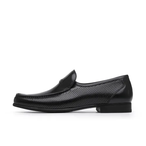 Chrisdien Deny Cow Leather Casual Shoes Men's Black