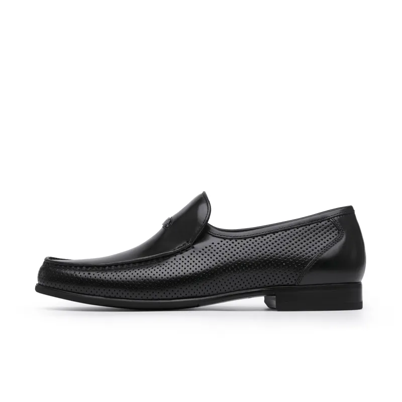 Chrisdien Deny Cow Leather Casual Shoes Men's Black