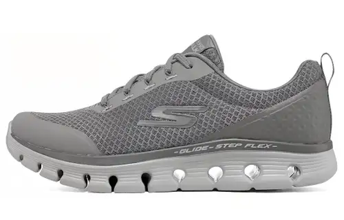 Skechers Glide Step Fabric Low top Casual Shoes Men's Gray