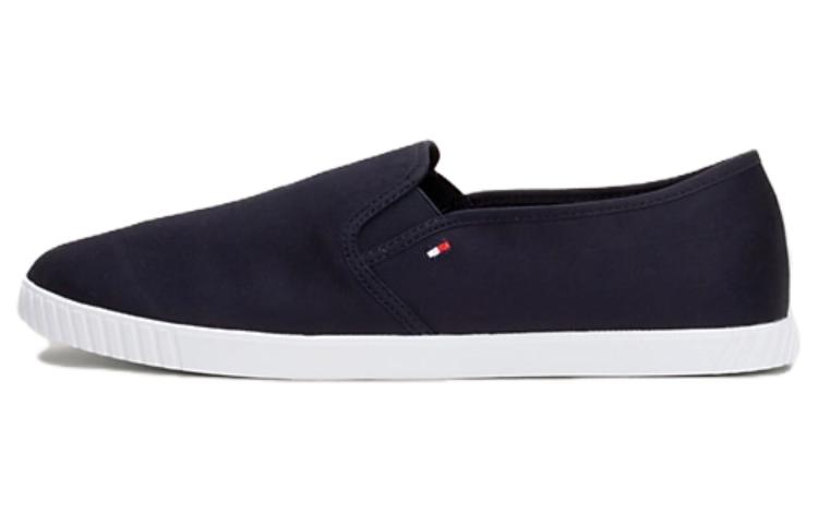 Tommy Hilfiger Fabric Low top Skateboard Shoes Women's Black