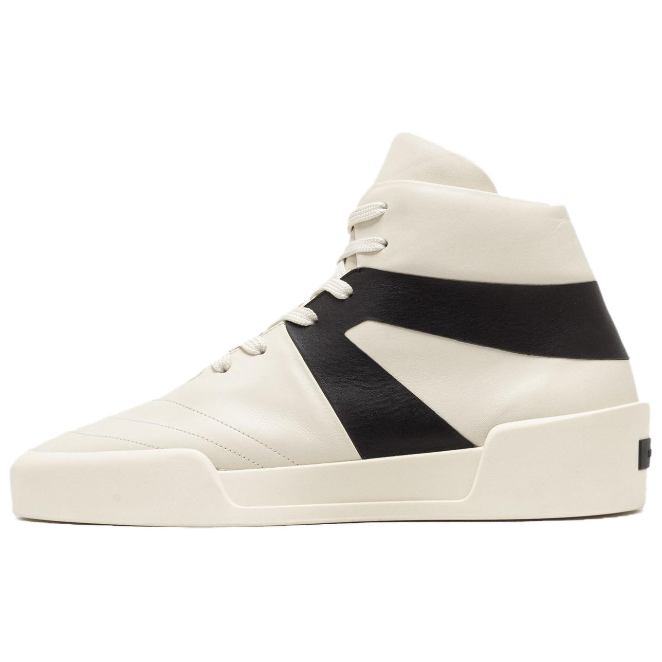 Мужские кроссовки Fear of God Basketball (бежево-черные)