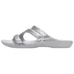 Crocs Slide Slippers Women's Silver