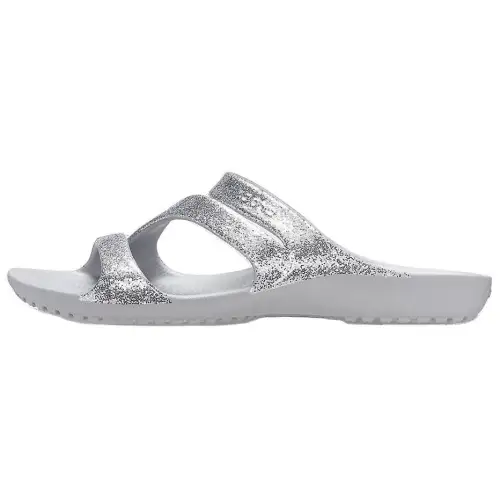 Crocs Slide Slippers Women's Silver