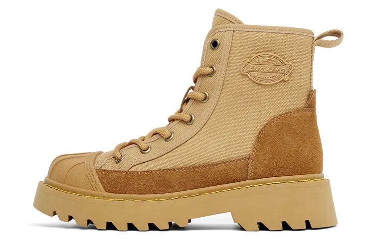 Dickies Combat Boots Women's Earth Yellow