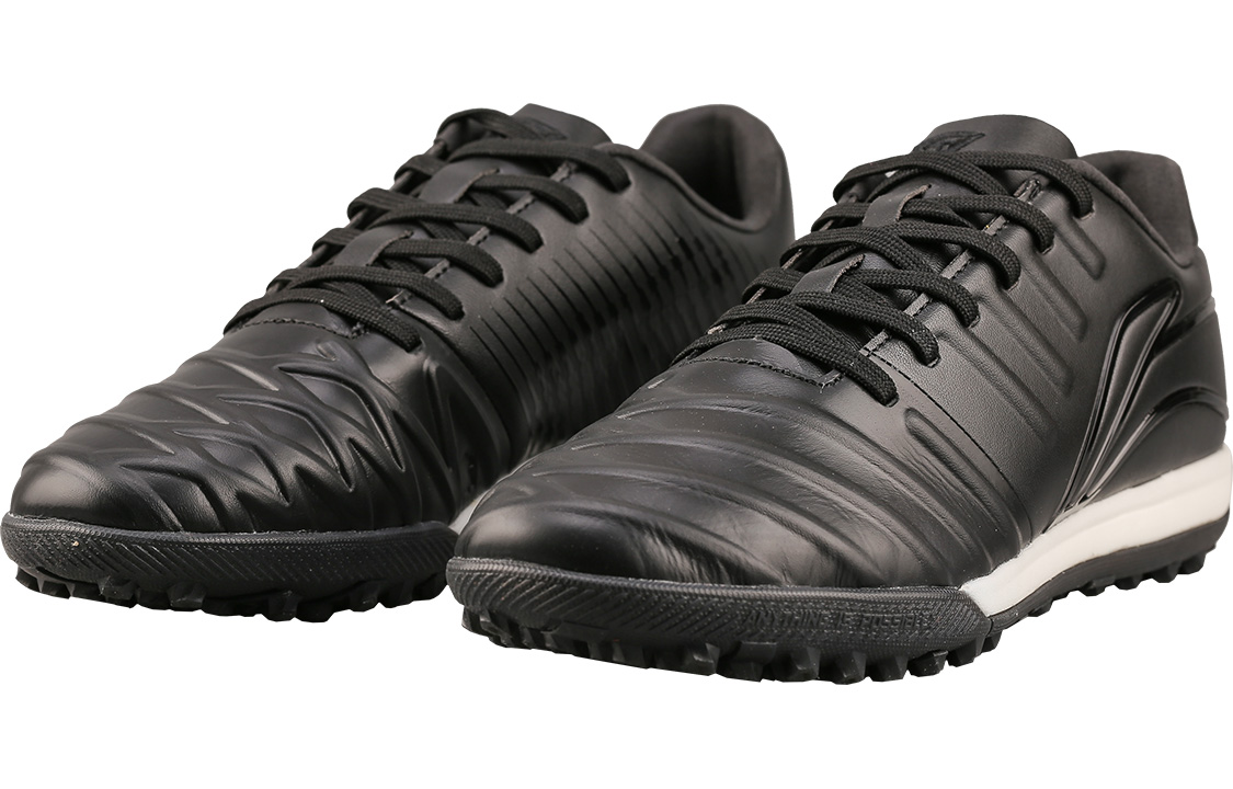 Li Ning Iron TF Turf Artificial Turf Synthetic Leather Cushioning Abrasion Resistant Lightweight Soccer Shoes Men’s