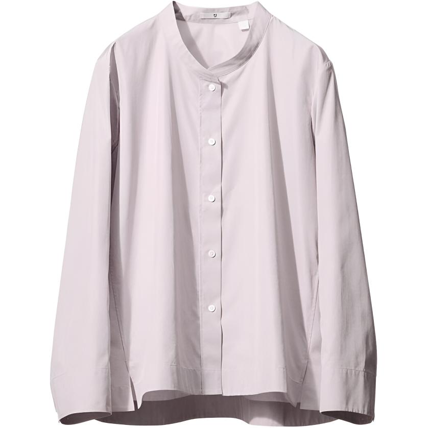Женская рубашка UNIQLO Jil Sander (черная)