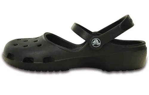 Crocs Karin Clog Beach Sandals Shoe Black Women's