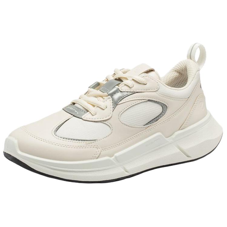 Ecco Biom 2.2 Cushioning Breathable Rebound Low top Casual Running Shoes Women’s Ice White 830903