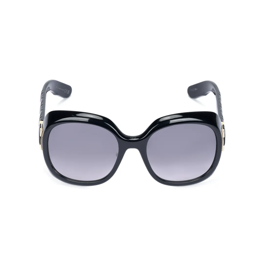 DIOR Irregular Shape Women's Sunglasses Women's Black