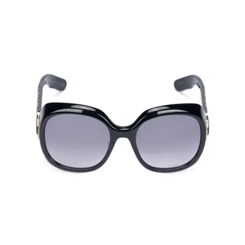 DIOR Irregular Shape Women's Sunglasses Women's Black