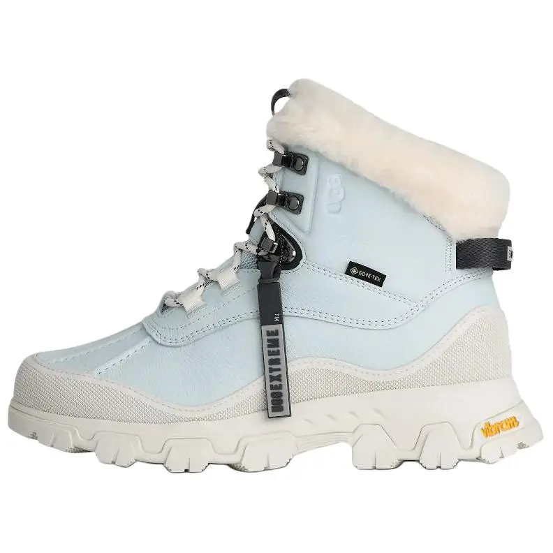 UGG Adirondack Meridian Hiker Thermal Fleece Lined, Lace Up Versatile Snow Boots Women's Blue
