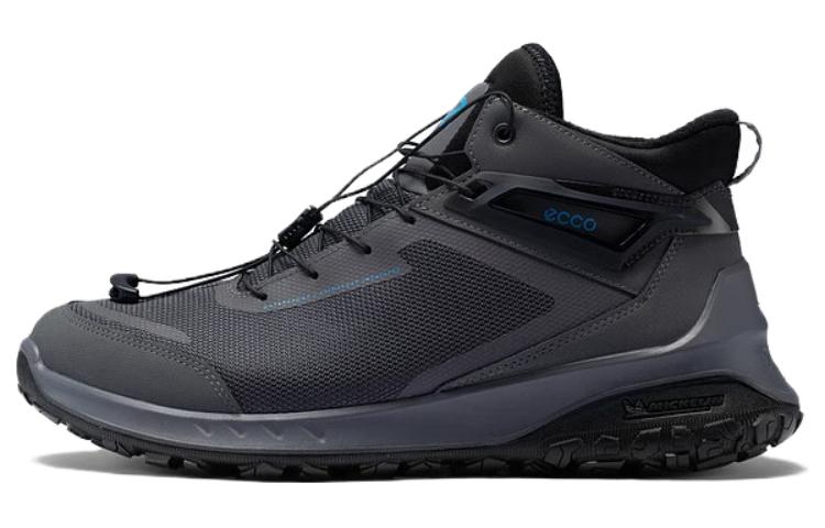 Ecco Otu Collection Breathable Low top Casual Shoes Men's Magnet Gray