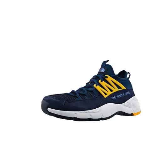 THE NORTH FACE Slip Resistant Abrasion Resistant Low top Casual Shoes Men's Blue