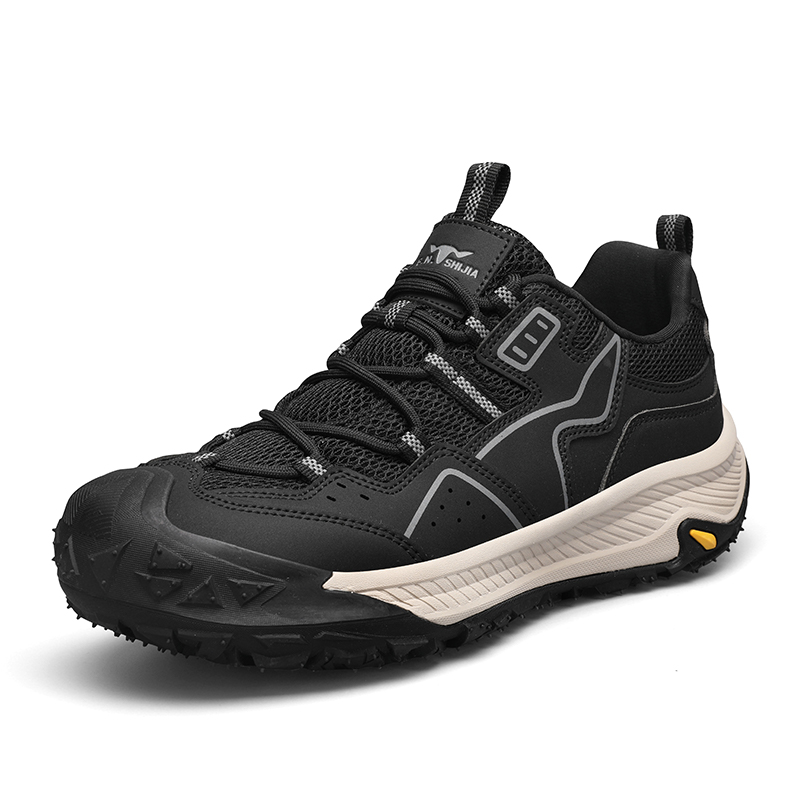 G.N.SHIJIA Synthetic Leather Cushioning Abrasion Resistant Breathable Support Height Increasing Rebound Grip
