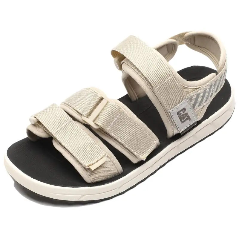 CAT Beach Sandals Men's Light Khaki