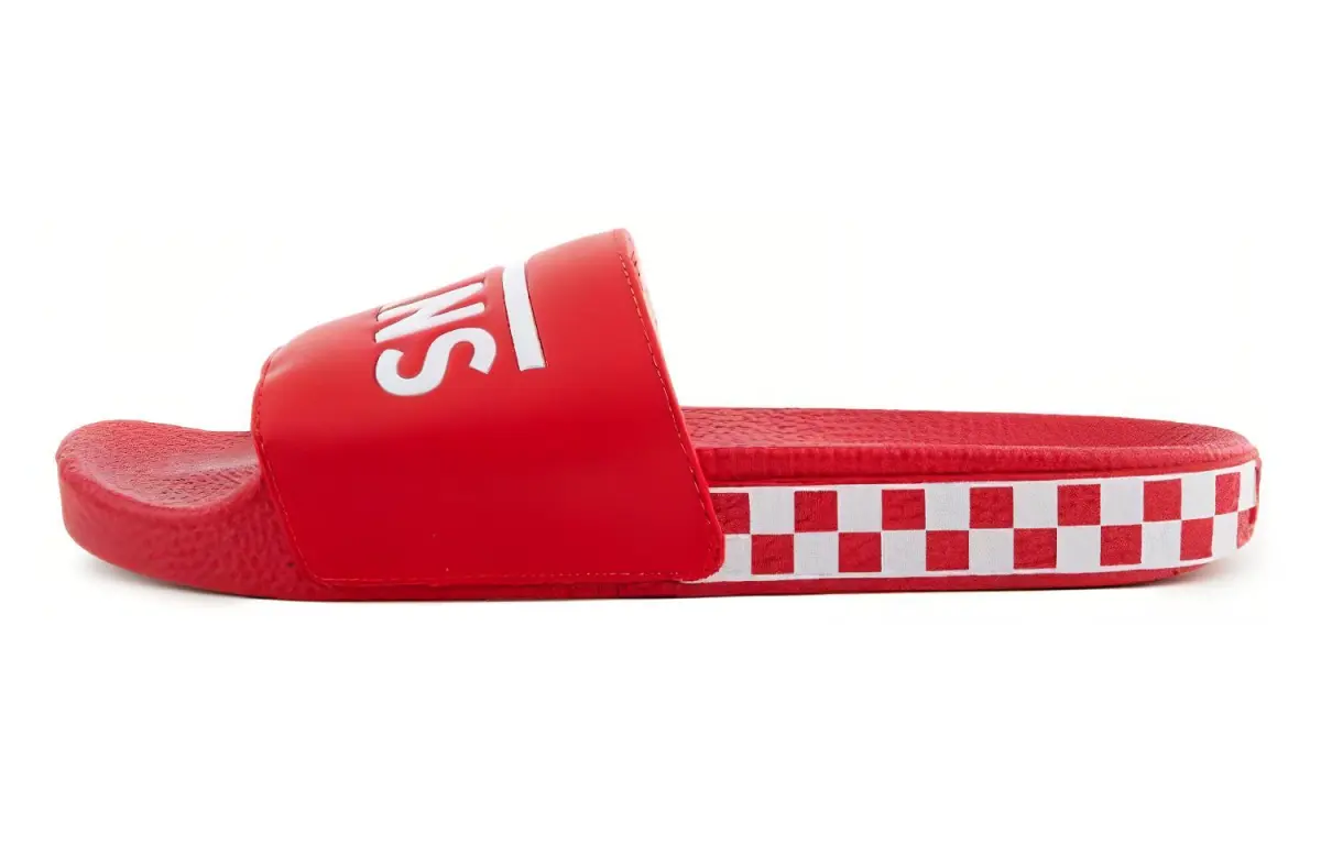 Vans Abrasion Resistant Abrasion Resistant Slide Slippers Men's Red