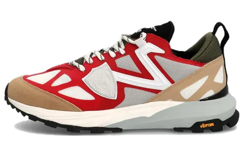 PHILIPPE MODEL Mesh, Nylon Slip Resistant Low top Sports Casual Shoes Men's Multicolor