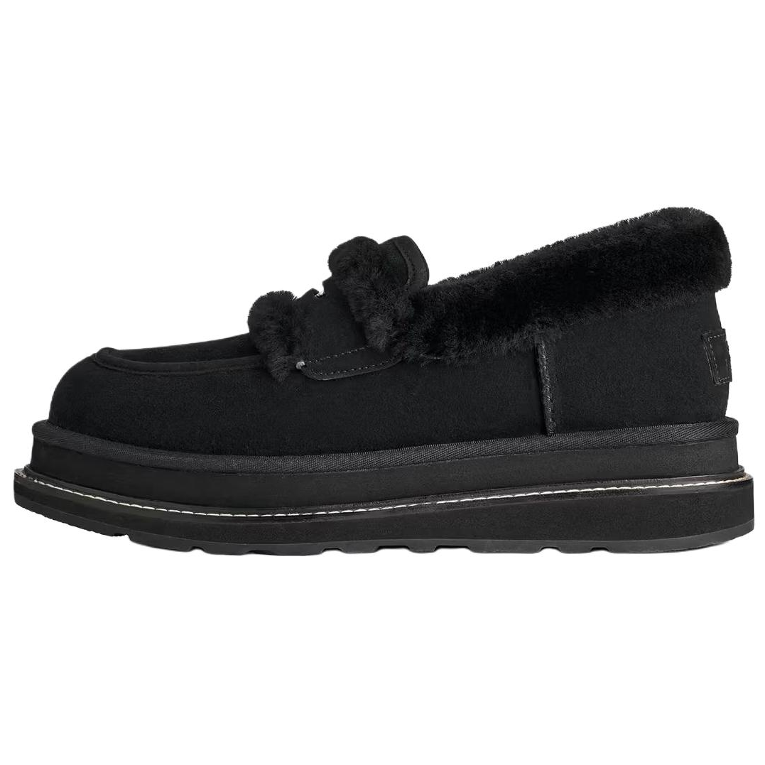 Лоферы Sacai x UGG (черные)