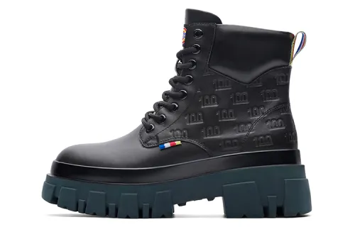 Dickies Combat Boots Women's Black