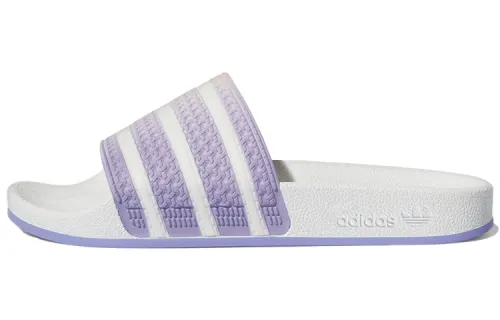 Adidas Adilette Slide 'White Light Purple Copper' Women's