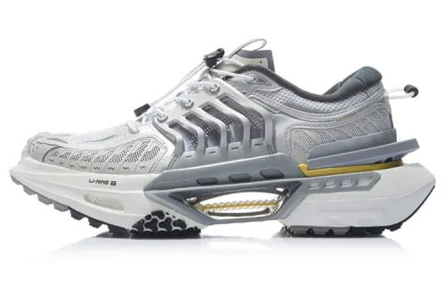 Li Ning Xuankong Casual Shoes Women's Low Top Gray/White