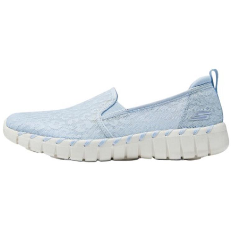 Skechers Go Walk Smart Breathable And Lightweight Low top Casual Shoes Women’s Blue