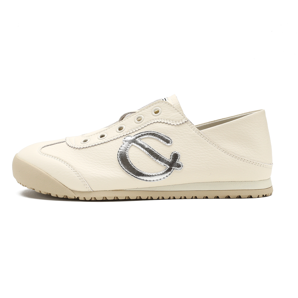 D FUSE SCANDINAVIA Flat Shoes Cow Split Leather Low top Skateboard Shoes Women's
