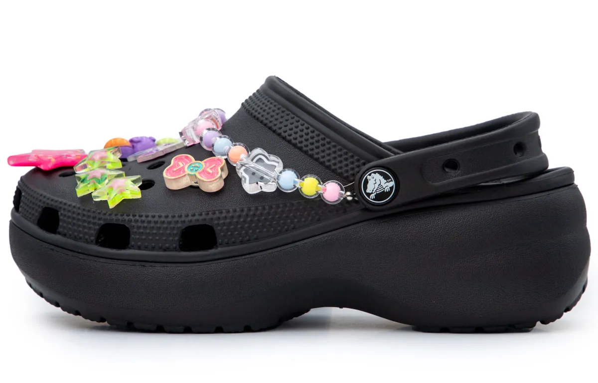 Crocs Classic Clog Sweet Party Clogs Women's Black