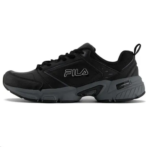 FILA Memory Decimus 8 Textile, Leather Cushioning Low top Casual Shoes Men's Black