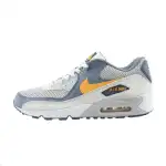 Nike Air Max 90 Cushioning, Wear Resistant Low top Casual Shoes Unisex White Blue