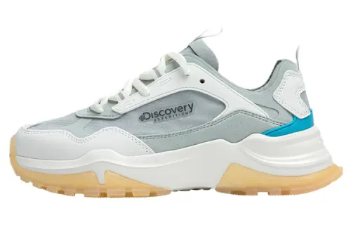 Discovery Expedition Comfortable Wear resistant And Lightweight Low top Casual Shoes Women's Gray White