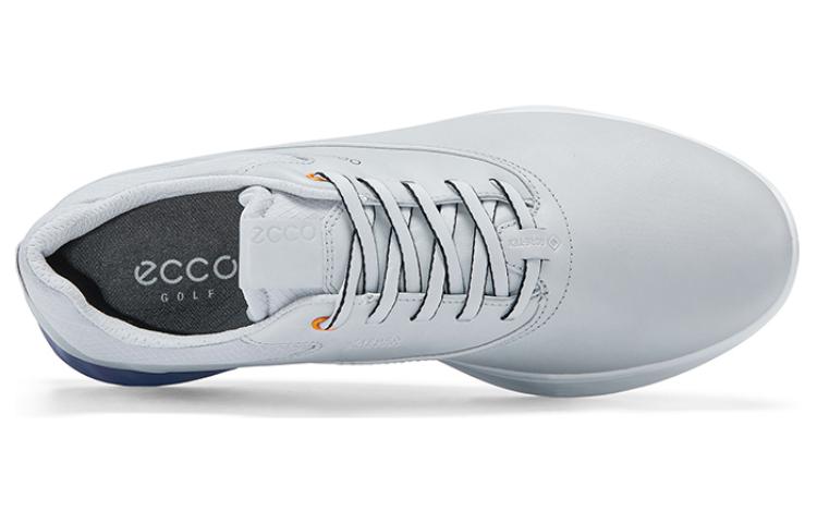 Ecco Golf S3 Cow Leather Comfortable And Breathable Low top Sports Casual Shoes Men’s Concrete Gray