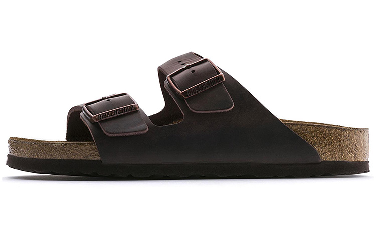 Мужские шлепанцы Birkenstock Arizona (коричневые)