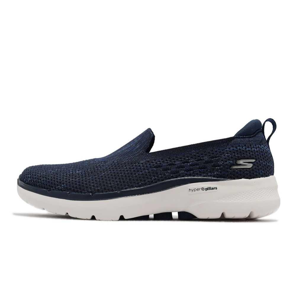 Skechers Skechers Go Walk 6 Antibacterial Deodorizing Cushion Low-top Lifestyle Shoes Women's Blue