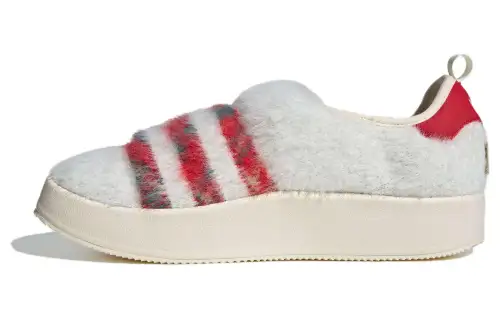 Adidas Puffylette 'White Red'